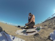 8K VR180 - Solo Male JOI , Facesitting POV & Cock Edging Tease – Full on FH & OF