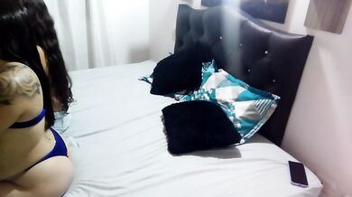 He masturbated me with my stepfather's wife, we got naked and fingered our pussies and fucked with s