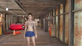 Brave Brunette Seduced Amid Ruins in Steamy Fallout 4 Hentai Adventure