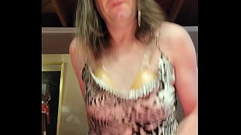 Sissy Cumming While Riding A Dildo