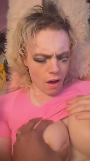 Kalitgirl Used by BBC on a Sex Swing Cumshot Facial