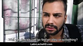 Young Straight Spanish Latino Tourist Fucked For Cash Outside By Gay Sex Documentary