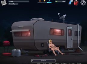 Hot lady alone at home have sex with me