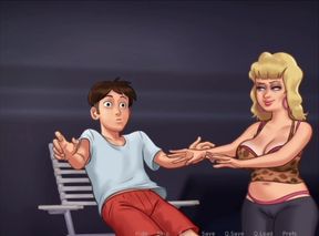 Hot lady alone at home have sex with me