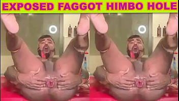 FagRob2 exposed faggot himbo hole