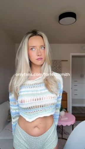 Brunette TikTok Hottie Secret JOI Climax