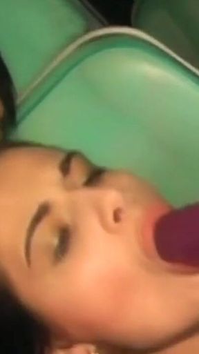 Horny Lesbians with Girls Pleasuring Themselves with Dildos in the Ambulance