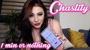 Chastity Release (1 min or nothing)