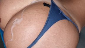 My boyfriend left me trapped on the couch doing yoga and my brother-in-law ends up fucking my virgin tight pussy