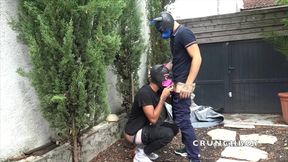 3286 romantik sued raw by straight puppy outdoor raw