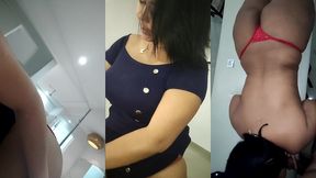 madura milf morena trabajando porque su esposo no le da dinero