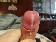 Thick dick cumshot