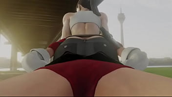 Chun-Li Facesitting Sakura