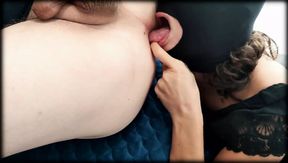 Man farts in my mouth while rimming