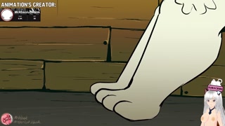 My best friend lends me her asshole to cum my huge load of cum (MrAbsolutBlank Animation) - Jazziuu