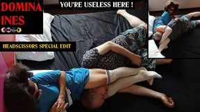 ARAB STEP DAUGHTER HEADSCISSORS her useless STEP-FATHER (HD)