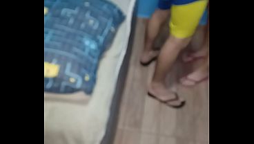 Fiz uma espanhola pro meu namorado pela primeira vez e ele gozou nos meus peitos!