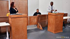 Anal In The Courtroom