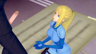 Metroid Samus gets fucked like a slut and takes many loads {コイカツ!/3D Hentai}