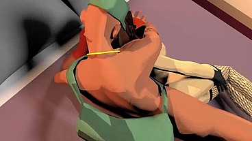 A sexy curvy big booty milf gets a special bbc delivery right in her bubble butt