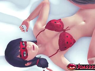 Breasty Ladybug CG Comics Animation – Large Titties Hentai Cutie Missionary Bang, Standing Tease and Intensive Cowgirl With Cum Inside In Sweetheart Choose two