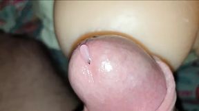 Titfuck pussy creampie fleshlight