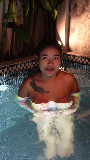 Asiansexdiary Cum on Tits with Huge Tit Asian Girl