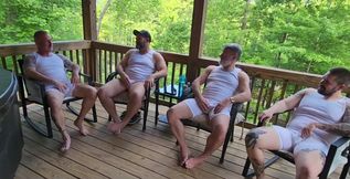 Sucking Stepdads on the Porch to Get Them Riled for the Bedroom