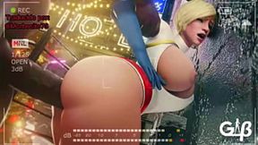 Power chick savored by massive BBC under Spanish command