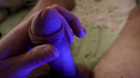Huge cumshot with dirty talk and loud moaning