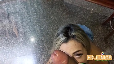 ED JUNIOR FODE A ISABELA PIMENTA SEM CAMISINHA E SEM TIRAR O JEANS
