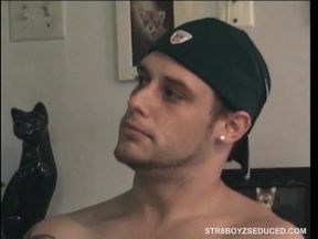 Swallowing Straight Boy Buzz Jizz