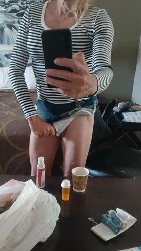 Madisongurl loves stroking her little clit for you