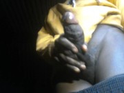 弯曲的黑色鸡巴拉丁射精