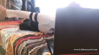 Stepfather Won't Let Me Do My Homework, He Always banged!