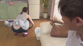 Mature Housekeeper Furuse Rei Tends to More Than Just Cleaning
