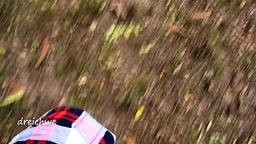 Crushing plants with my feet