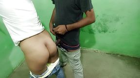 Desi Student and Private College Teacher Making First Time Sex Video