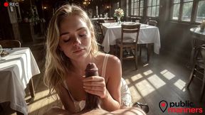 a blonde let a guy cum all over her and fill her up for 500 bucks.[ai]