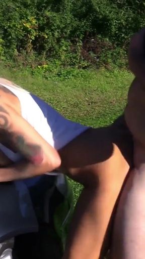 Memorable moment from &quot;German Teen Fuck Outdoor on Playground with Ugly Fat Guy&quot;