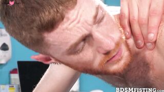 Deep Fisting Extreme - Redhead Hottie Gets Anal Pounding By Doctor