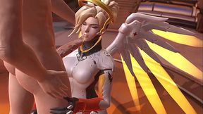 Mercy Blowjob | Overwatch Parody