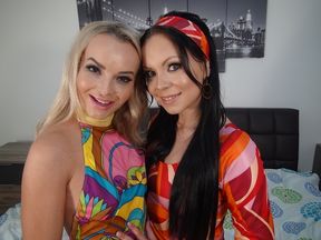 Victoria Pure And Julia Parker: Two Groovy Gals