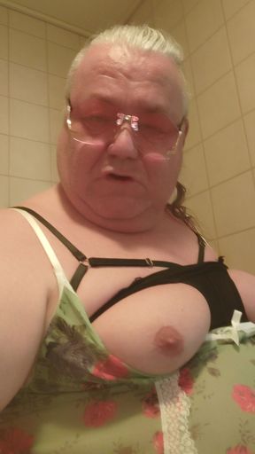 SMALL COCK PISSING, FAT BELLY