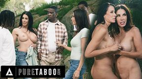 PURE  Big Dick Strangers Have Roadside GANGBANG With MILF Lookalikes Shay Sights & Reagan Foxx!