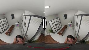 Aubree Valentine agrees to pay off her gym fees with her mouth plus pussy