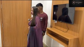 After marriage, he took Aksha to a hotel for a honeymoon and there he had sex with his wife.