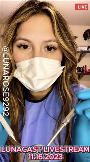 THROWBACK LUNACAST 2HR NOV 16, 2023 LIVESTREAM DEF WAS A MEDFET AND GLOVE NIGHT! ROLE PLAYED, MASK, GLOVES, TAPE, RESTRAINTS, JOI AND SO MUCH MORE!🌹