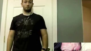 JoeSchmoeXXX.com - Slim straight guy experiments with his first gay blowjob