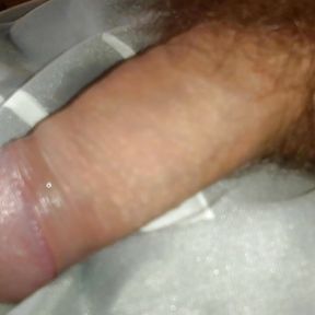 Young Colombian porn with a big penis masturbates for a lot of milk